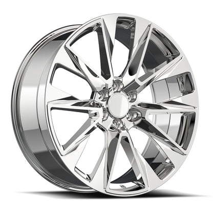 O.E. REVOLUTION C-14 22X9 28 6X139.7 NANO CHROME