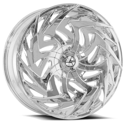 AZARA AZA-520 22X9.5 15 5X115/5X120 NANO CHROME