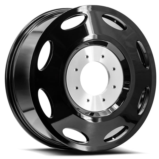 XF Dually Dually Inner 24x8.25 100 8x165.1 Gloss Black DI248258100GB-B