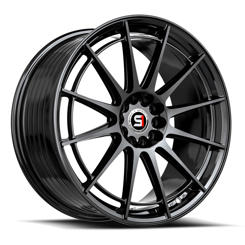 Spec-1 SP-64 18x10 22 Blank 4x/5x Gloss Black SP-641810BL22GB