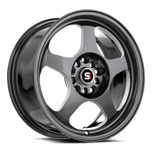Spec-1 SPT-36 16x7 30 5x100/5x114.3 Gloss Black & Milled SPT-361672330GBM