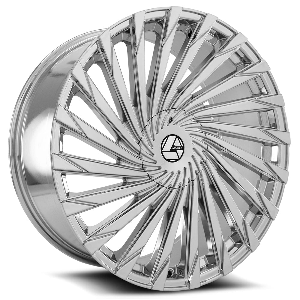 Azara AZA-501 24x9 15 5x115/5x120 Nano Chrome AZA-50124905115120+15NC