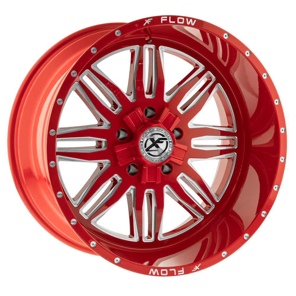 XFX Flow XFX-303 22x12 -44 5x139.7/5x150 Red & Milled XFX-303221251397150-44RM