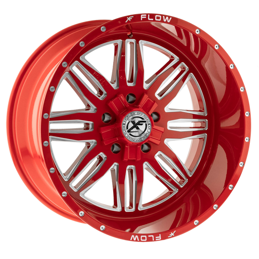 XFX Flow XFX-303 22x12 -44 5x139.7/5x150 Red & Milled XFX-303221251397150-44RM