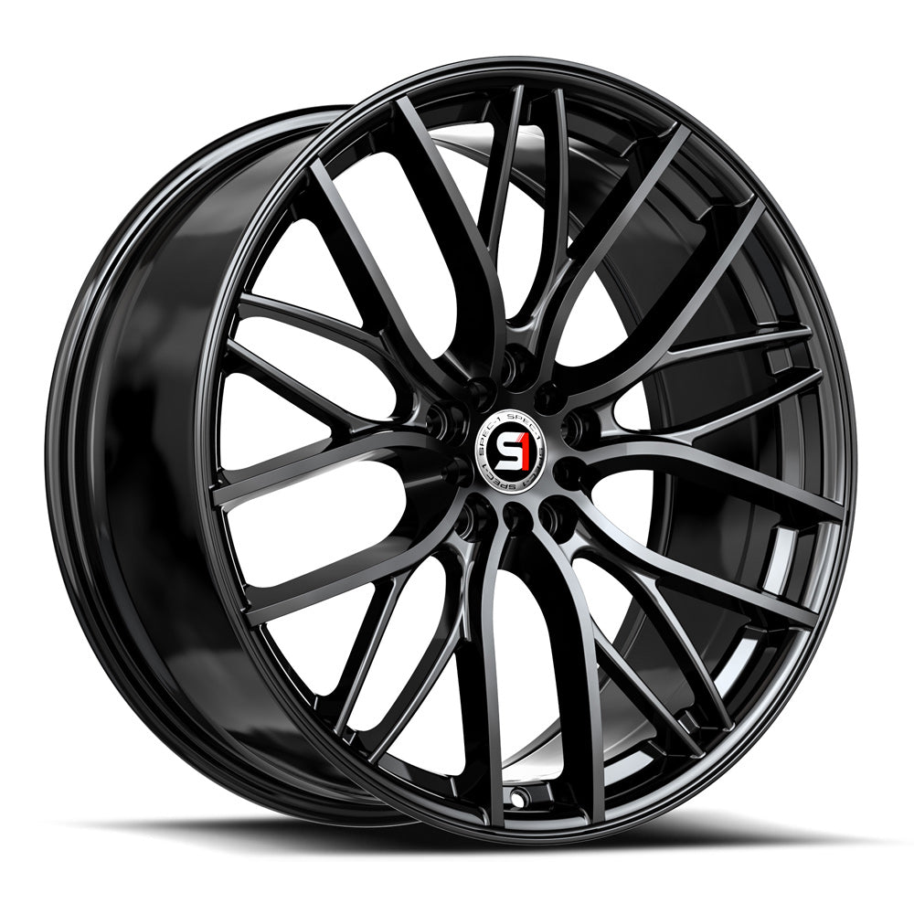 SPEC-1 SP-61 18X8.0 38 5X110/5X114.3 GLOSS BLACK