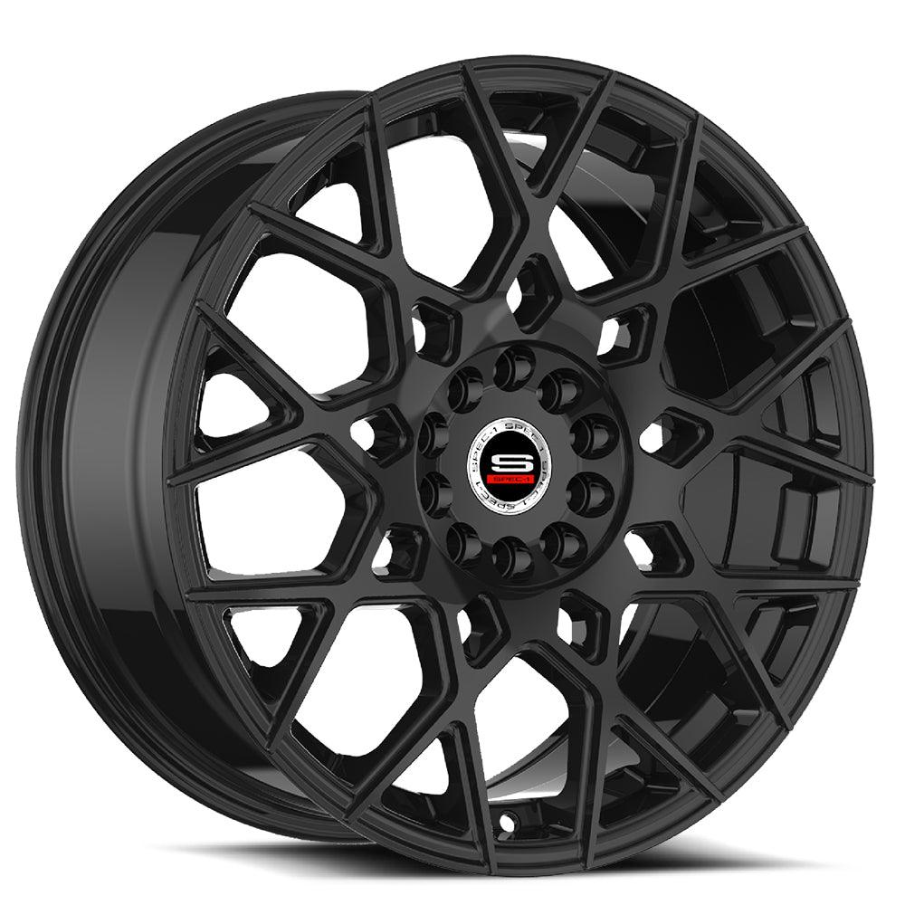 SPEC-1 SP-52 20X8.5 38 5X112/5X114.3 GLOSS BLACK