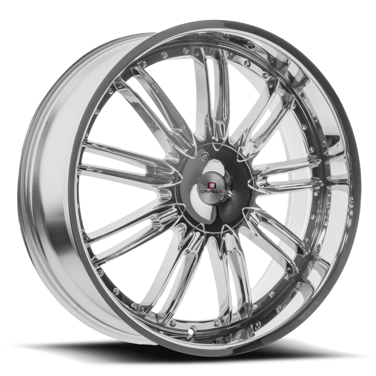Cavallo CLV-54 20x8.5 35 5x114.3/5x120 Nano Chrome CLV-54208551143120+35NC