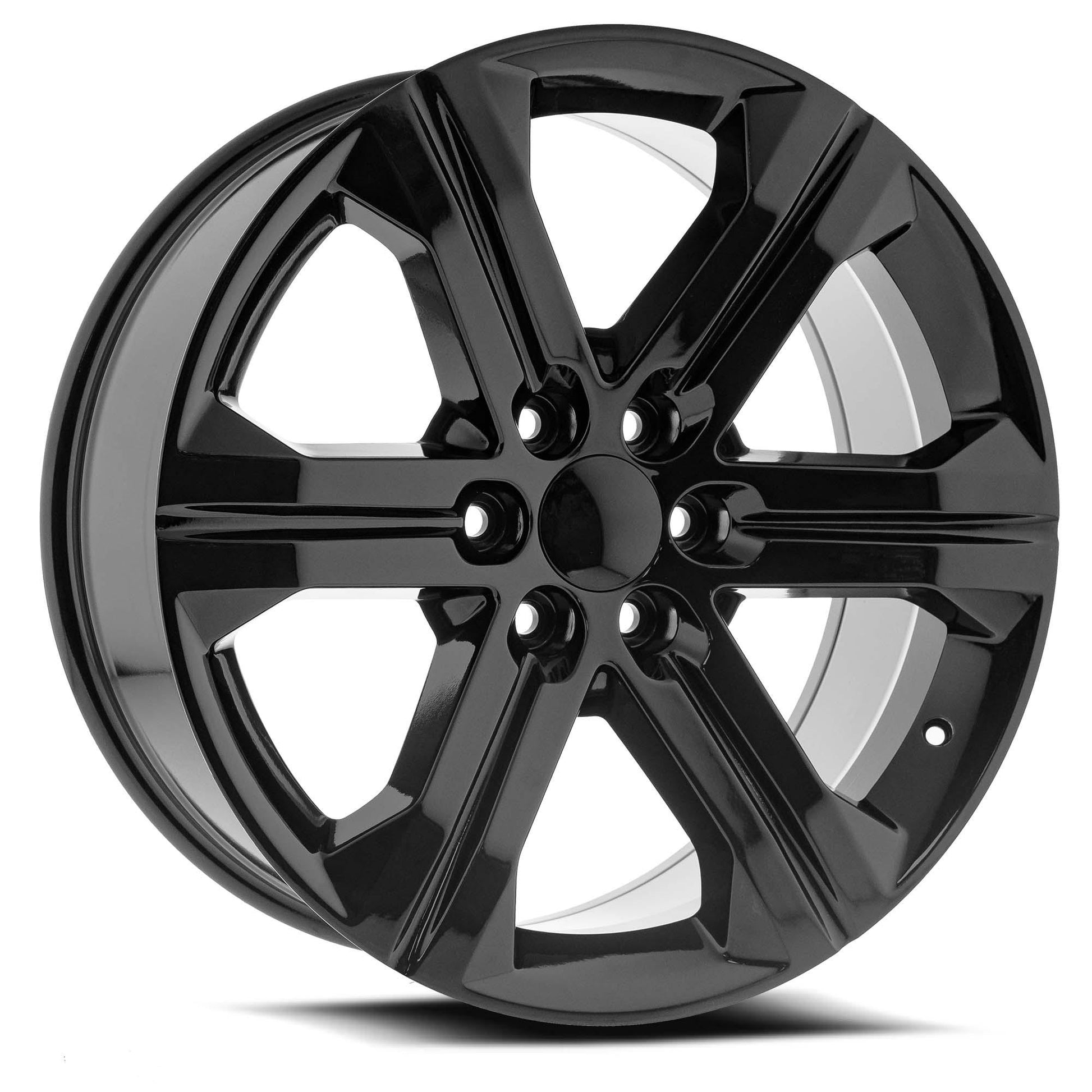 O.E. REVOLUTION G-13 24X10 31 6X139.7 GLOSS BLACK & MACHINED