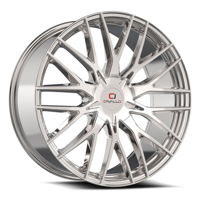 CAVALLO CLV-45 22X9.5 15 5X115/5X120 CHROME