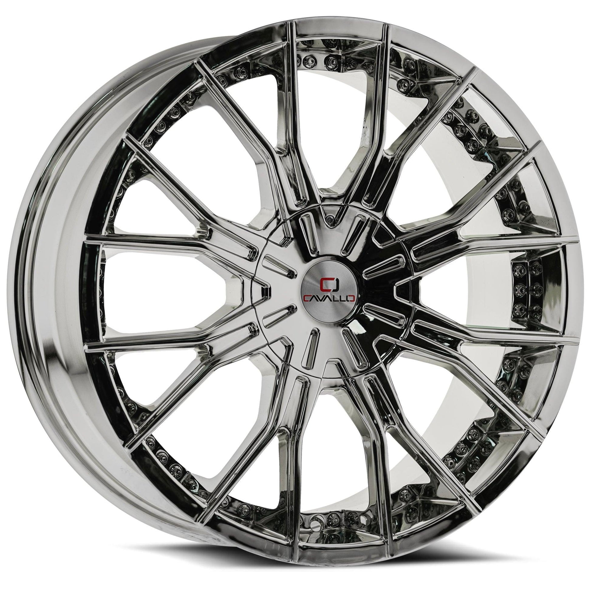 CAVALLO CLV-36 22X8.5 38 5X112/5X114.3 CHROME
