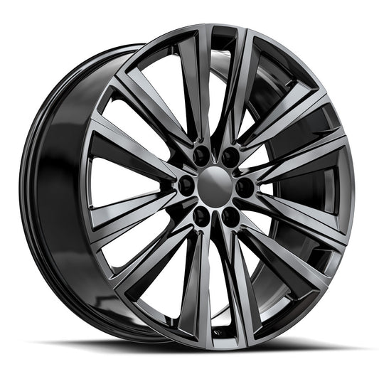 O.E. REVOLUTION CAD-37 24X10 28 6X139.7 GLOSS BLACK