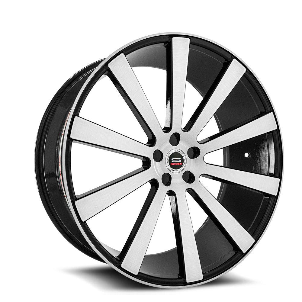 SPEC-1 SPL-002 22X10.5 42 BLANK 5X GLOSS BLACK & BRUSHED