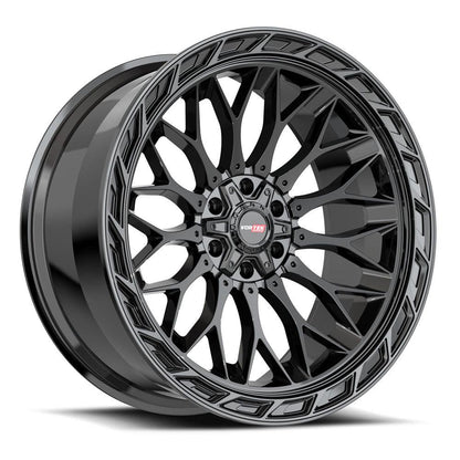 VORTEK VRP-503 22X10 -18 6X135/6X139.7 GLOSS BLACK