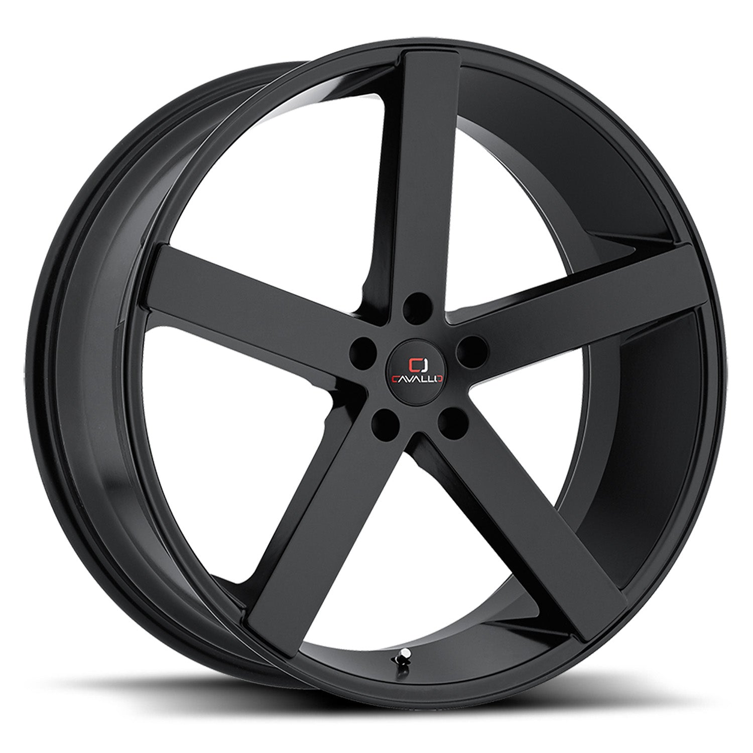 Cavallo CLV-5 24x9 35 Blank Gloss Black CLV-52490BLANK+35GB DT5x114-B