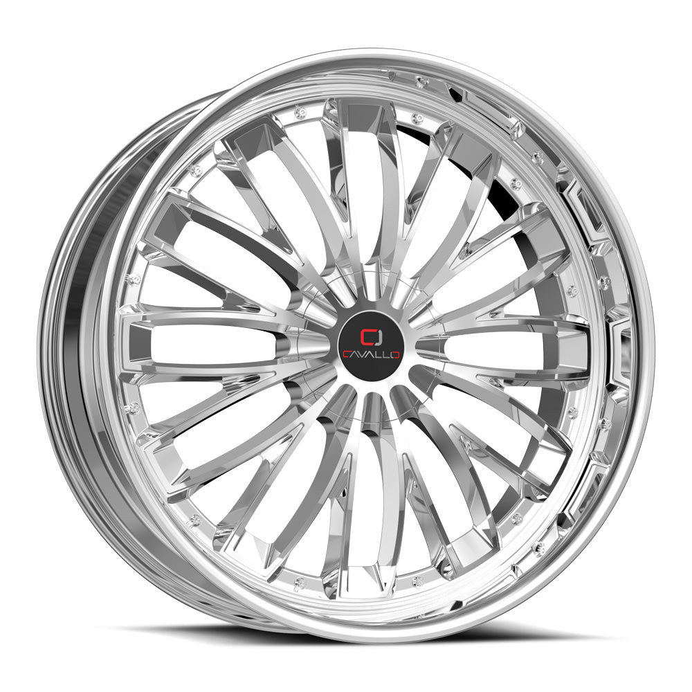 Cavallo CLV-42 22x9.5 15 5x115/5x120 Nano Chrome CLV-4222955115120+15NC