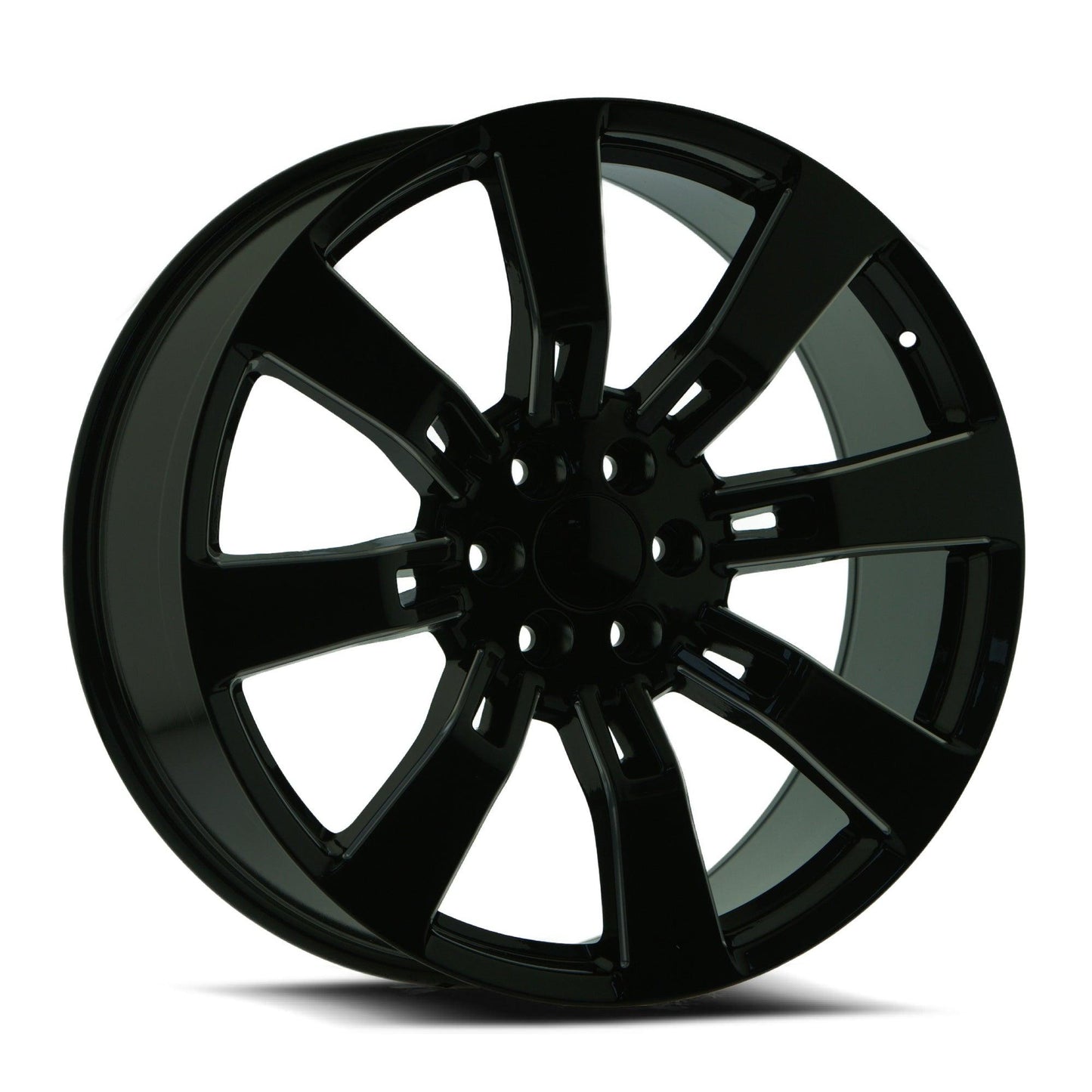 O.E. REVOLUTION G-02 24X10 31 6X139.7 GLOSS BLACK & MILLED