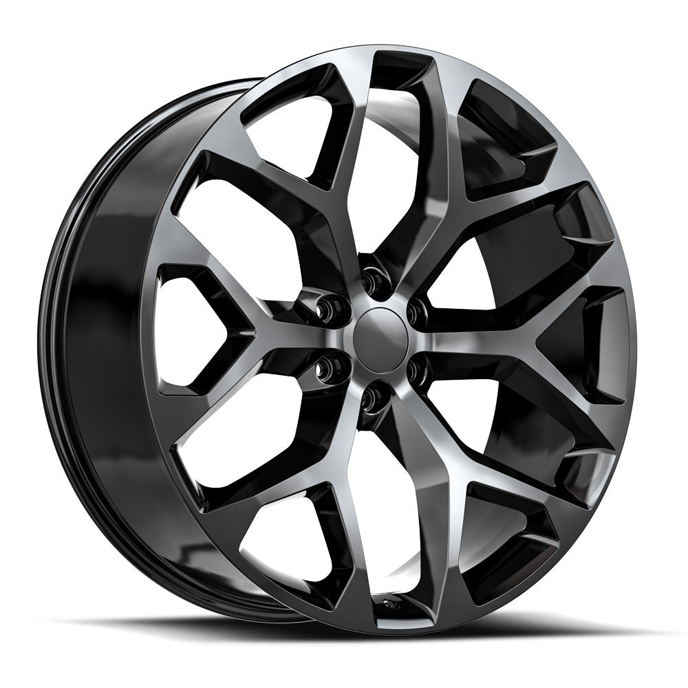 O.E. REVOLUTION G-09 26X10 24 6X139.7 GLOSS BLACK