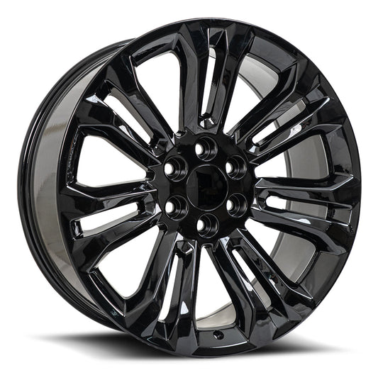 O.E. REVOLUTION 158 24X10 24 6X139.7 GLOSS BLACK