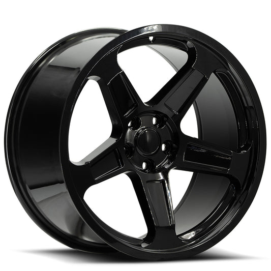 O.E. REVOLUTION D-12 20X10.5 25 5X115 GLOSS BLACK