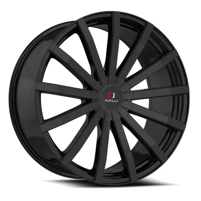 CAVALLO CLV-52 22X8.5 38 5X112/5X114.3 GLOSS BLACK
