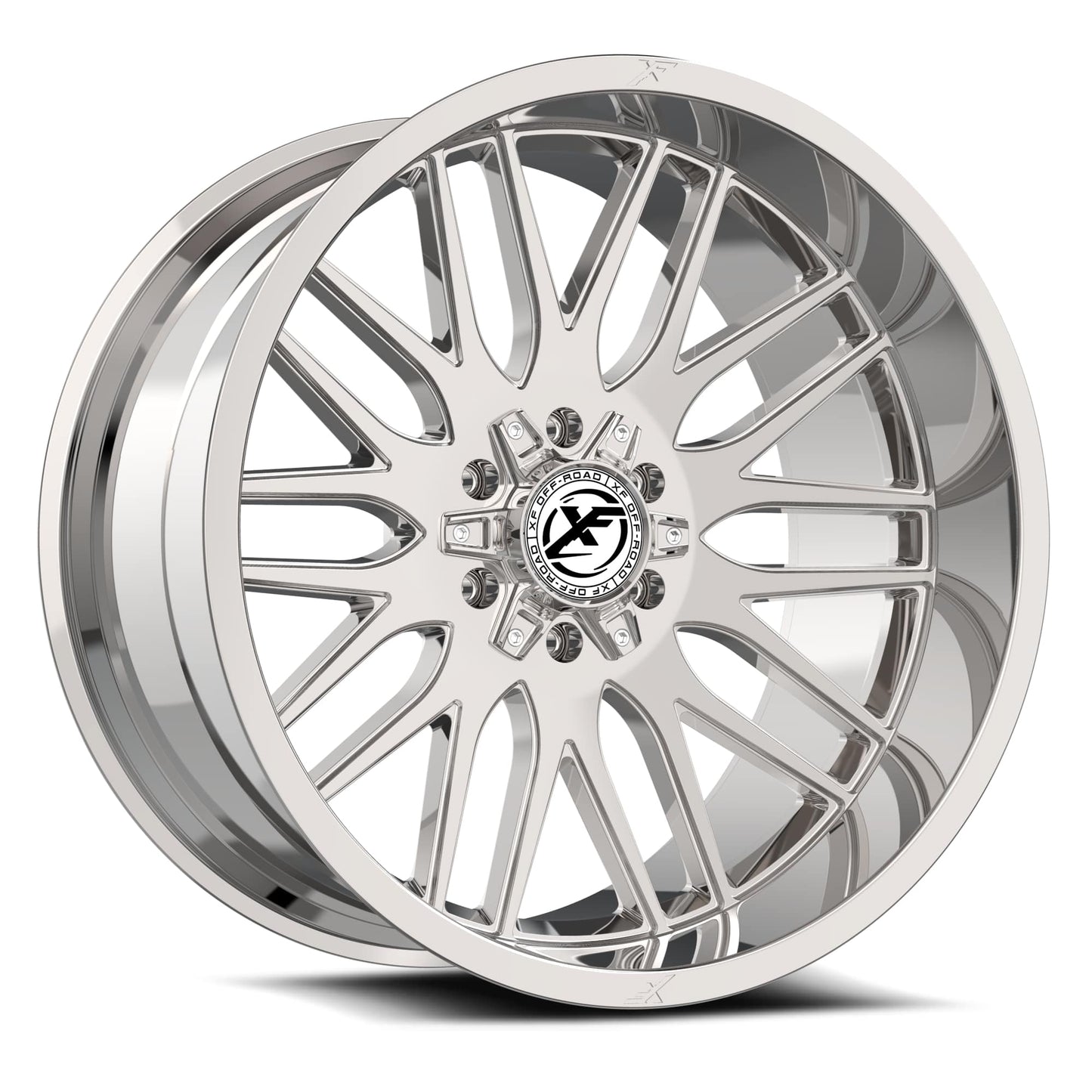 XF Off-Road XF-240 24x14 -76 8x165.1/8x170 Chrome XF-240241481651170-76C