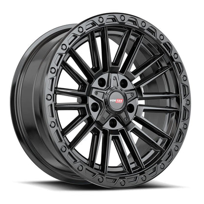 VORTEK VRT-604 17X9 0 5X127/5X139.7 SATIN BLACK