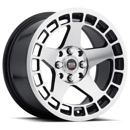 SPEC-1 SPT-901 15X8 20 4X100/4X114.3 GLOSS BLACK & MACHINED