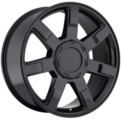 O.E. REVOLUTION 122 24X10 31 6X139.7 GLOSS BLACK