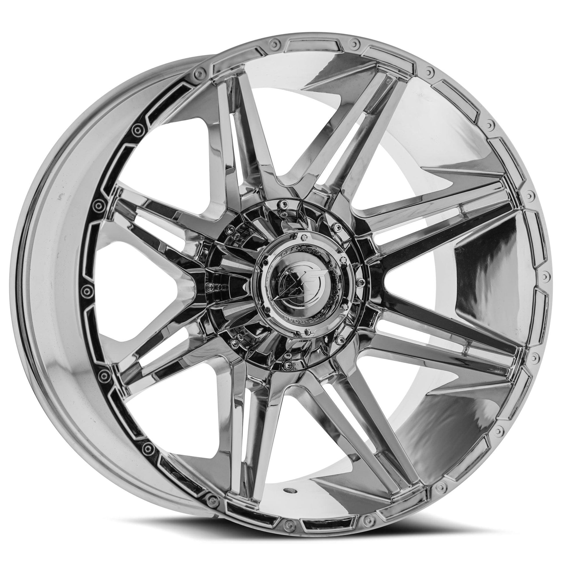 XF OFF-ROAD XF-220 22X12 -44 8X165.1/8X170 CHROME