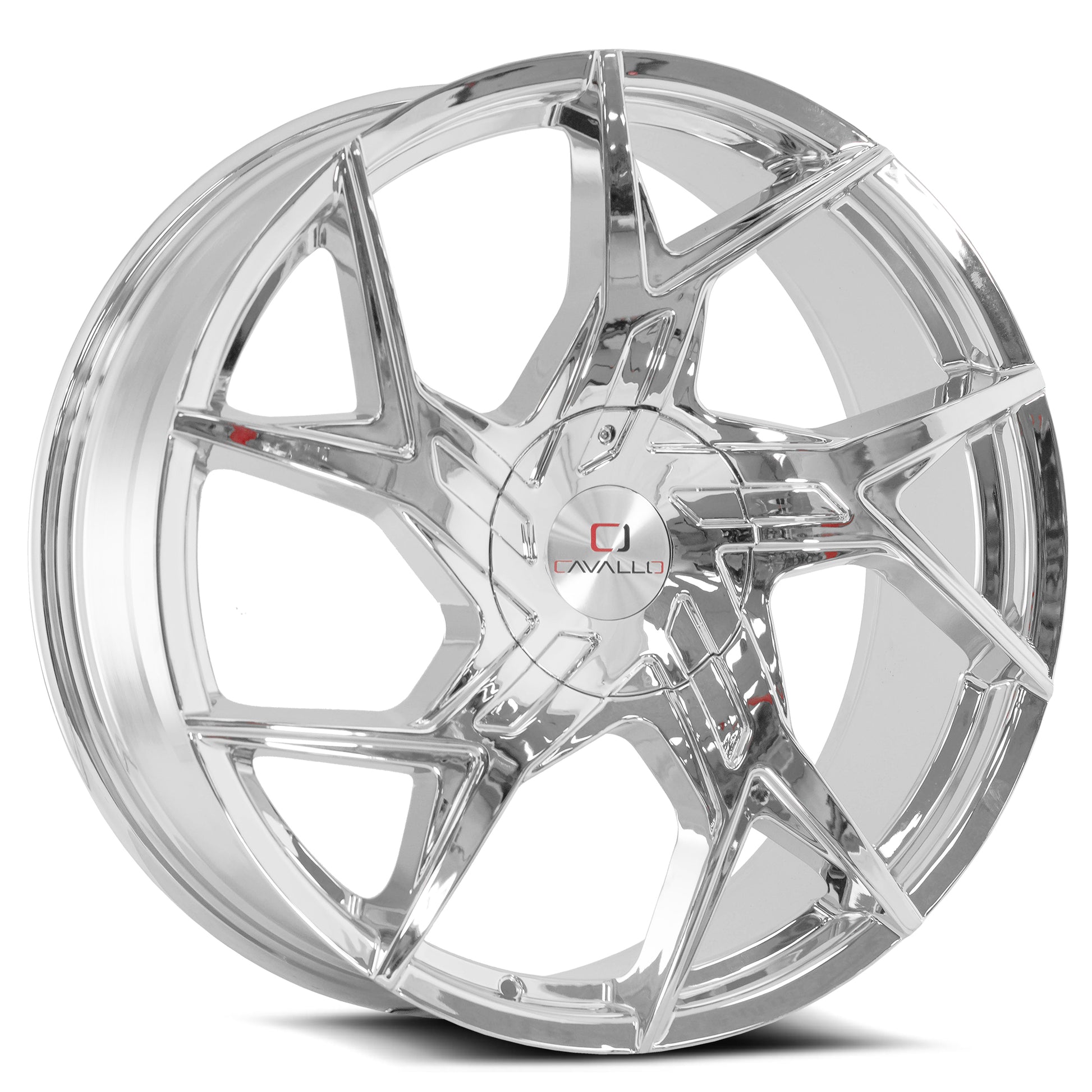 Cavallo CLV-26 20x8.5 35 5x114.3/5x120 Chrome CLV-26208551143120+35C