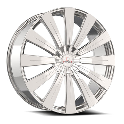 CAVALLO CLV-49 22X9.5 15 5X115/5X120 CHROME