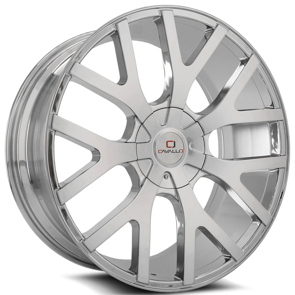 Cavallo CLV-15 18x8 35 4x100/4x114.3 Chrome CLV-15188041001143+35C