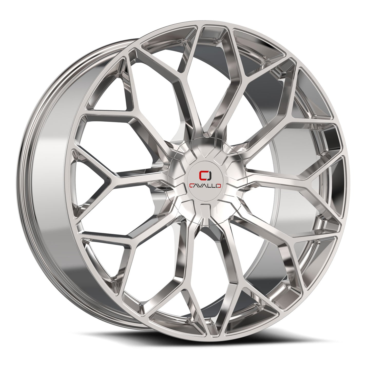 Cavallo CLV-44 20x8.5 35 5x108/5x114.3 Nano Chrome CLV-44208551081143+35NC