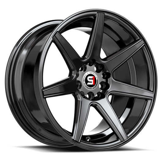Spec-1 SP-73 18x8 38 5x112/5x114.3 Gloss Black SP-731883638GB