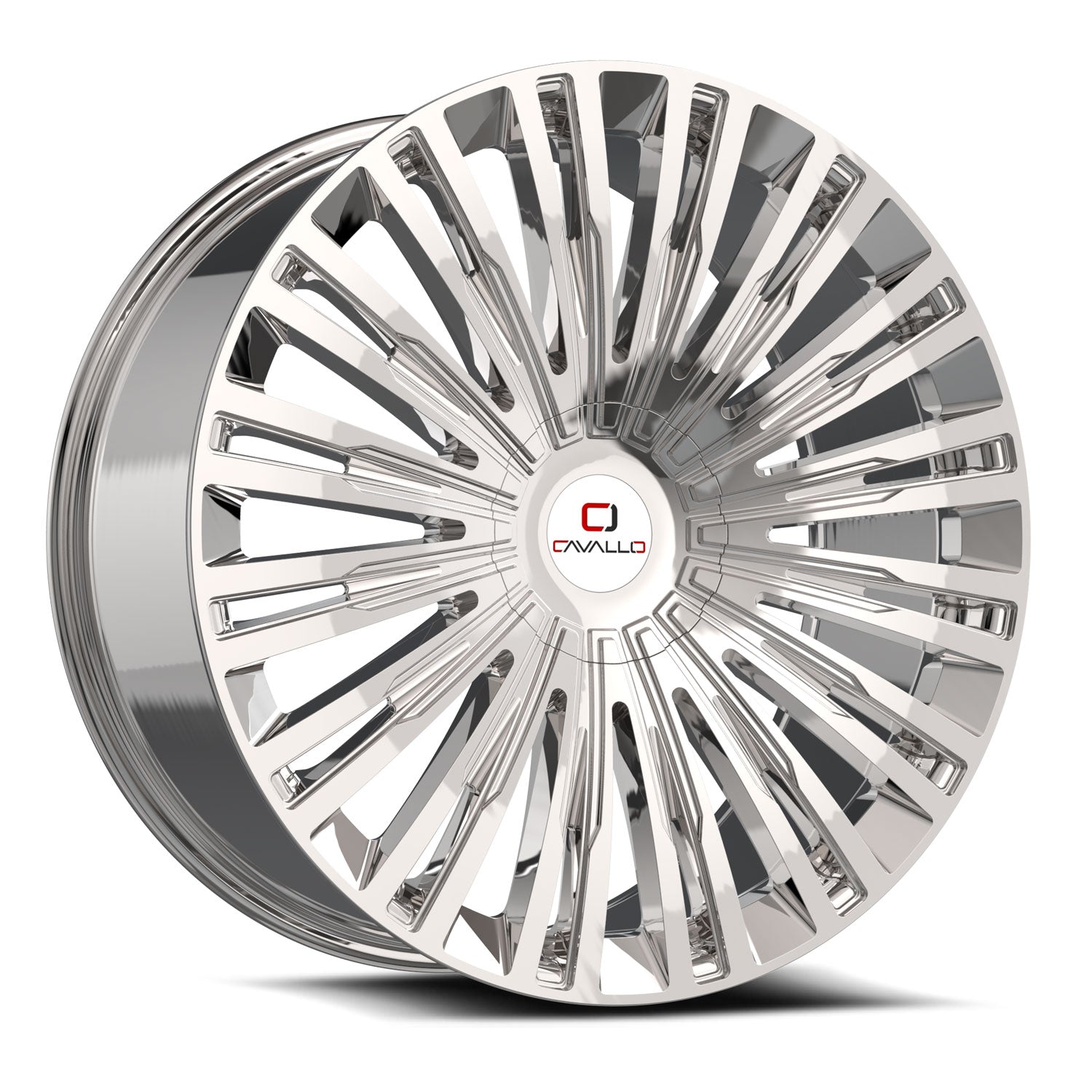 Cavallo CLV-48 24x9 18 Blank 5x/6x Nano Chrome CLV-482490BLANK+18NC