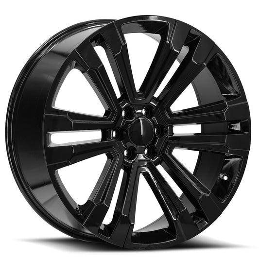 O.E. REVOLUTION G-10 26X10 24 6X139.7 GLOSS BLACK