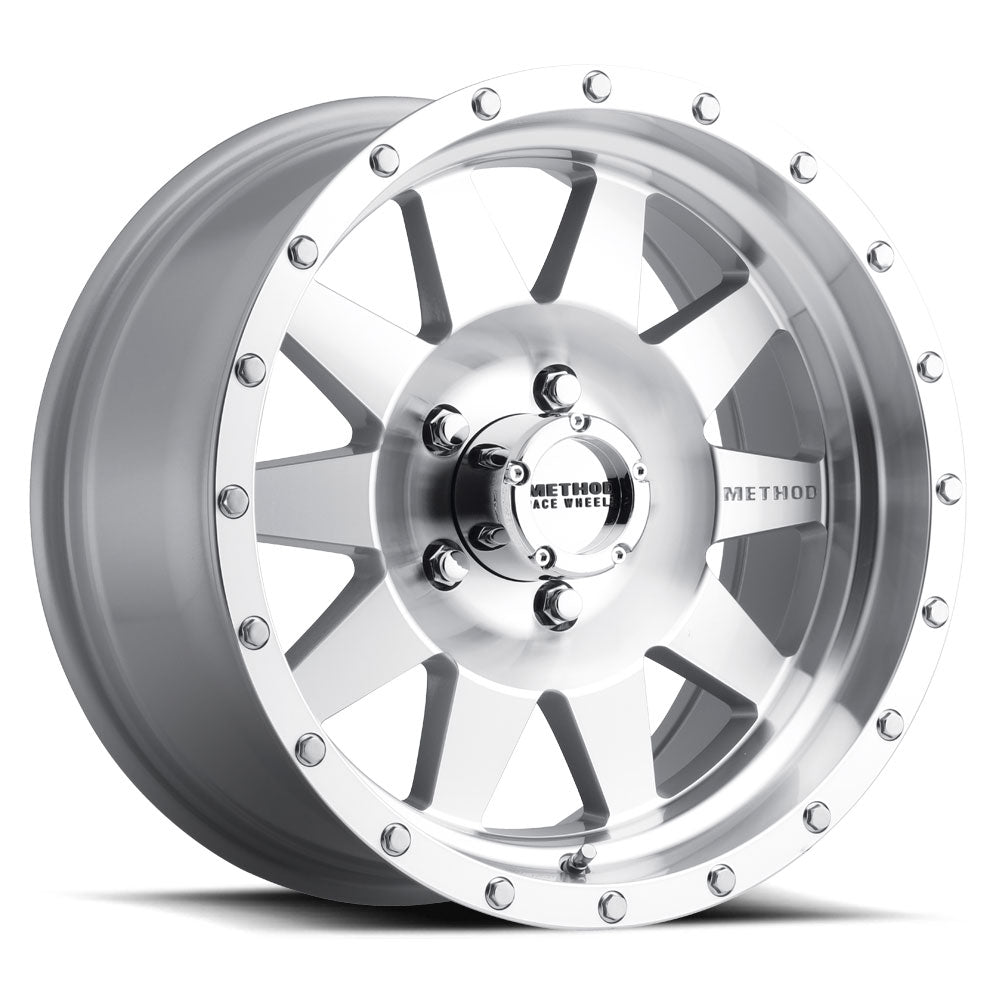 Method 301 17x8.5 5x127 (5x5) 0mm The Standard Machined - Clear Coat MR30178550300