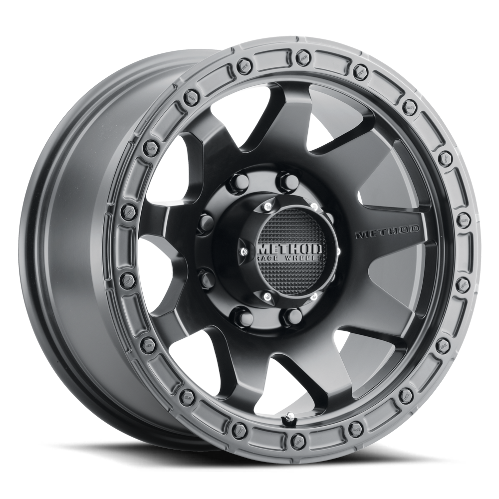 Method 317 17x9 5x139.7 (5x5.5) -12mm Matte Black MR31779055512N