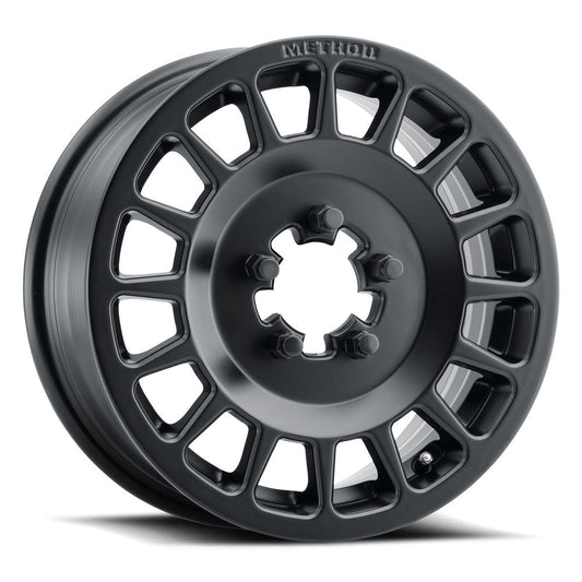 Method 407 15x6 4x136 51mm UTV Bead Grip Matte Black MR40756047551