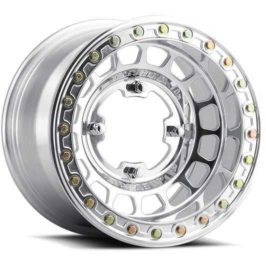 Method 413 15x10 4x156 25mm UTV Forged Beadlock Polished MR413510461164B
