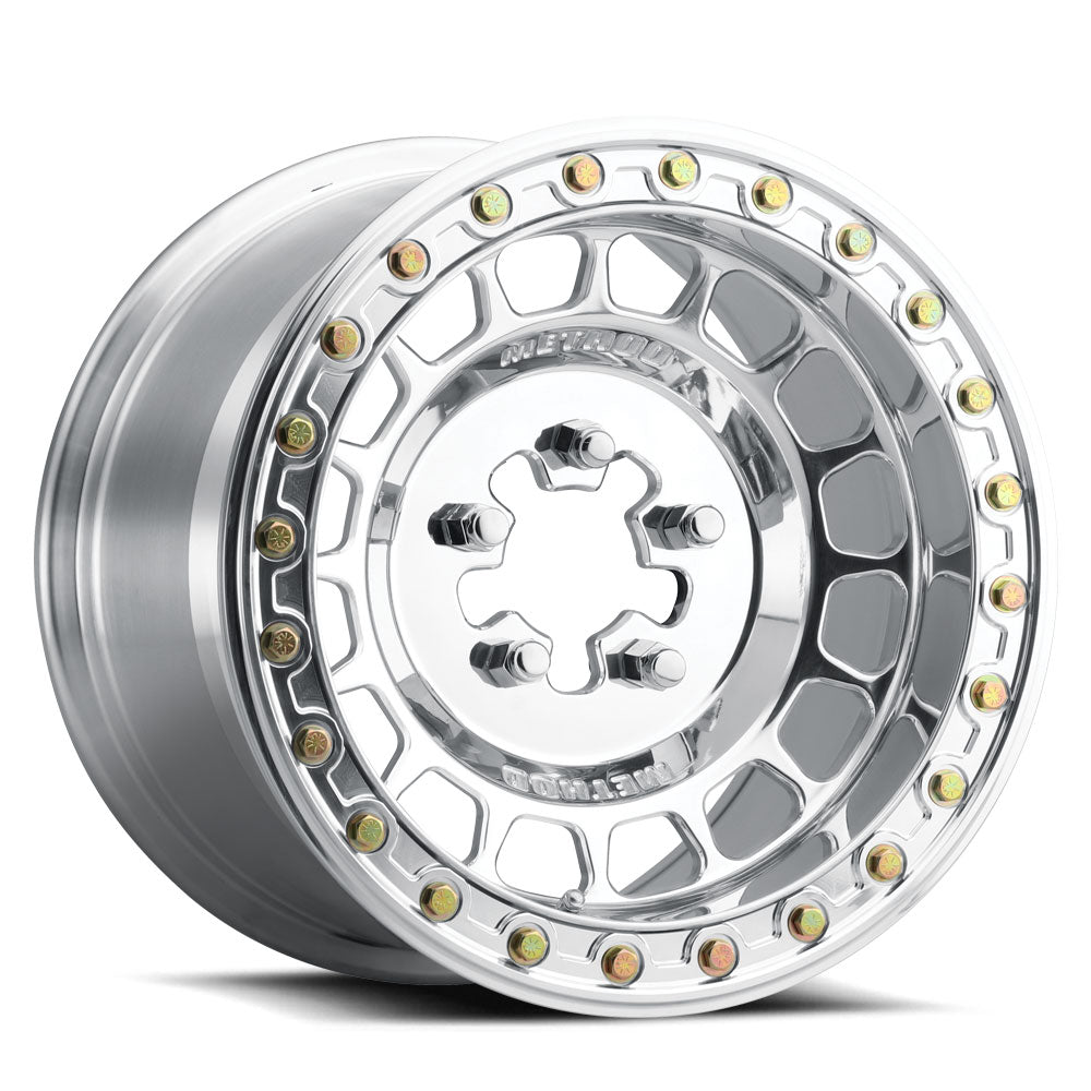 Method 413 15x10 5x114.3 (5x4.5) 25mm UTV Forged Beadlock Polished MR413510121164B