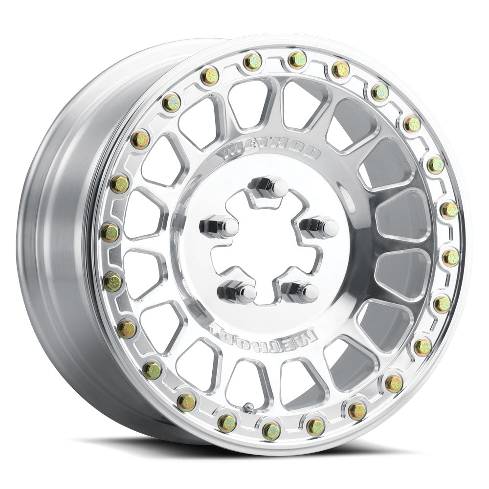 Method 413 15x7 5x114.3 (5x4.5) 38mm UTV Forged Beadlock Polished MR413570121152B