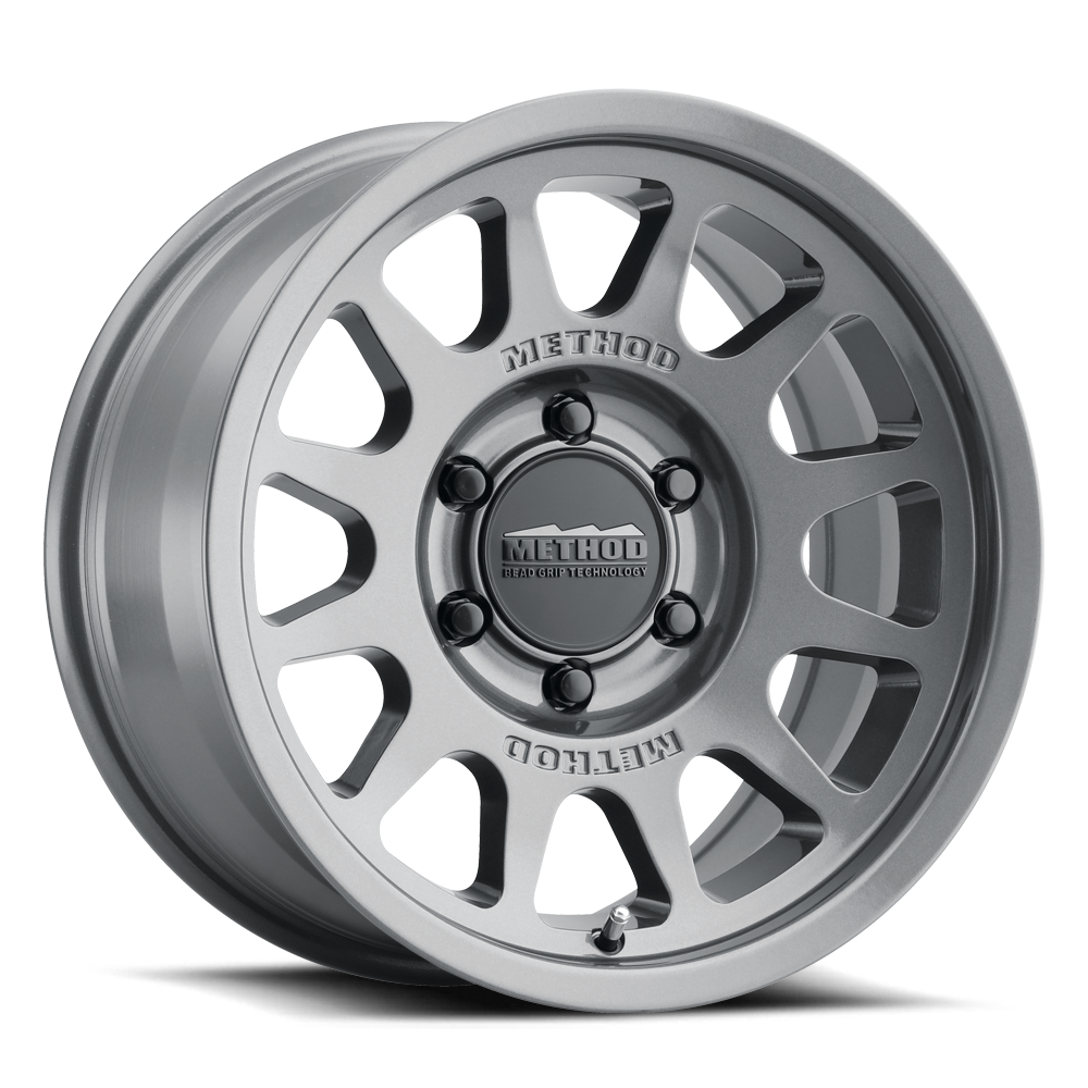 Method 703 17x8.5 6x139.7 (6x5.5) 0mm Gloss Titanium MR70378560800
