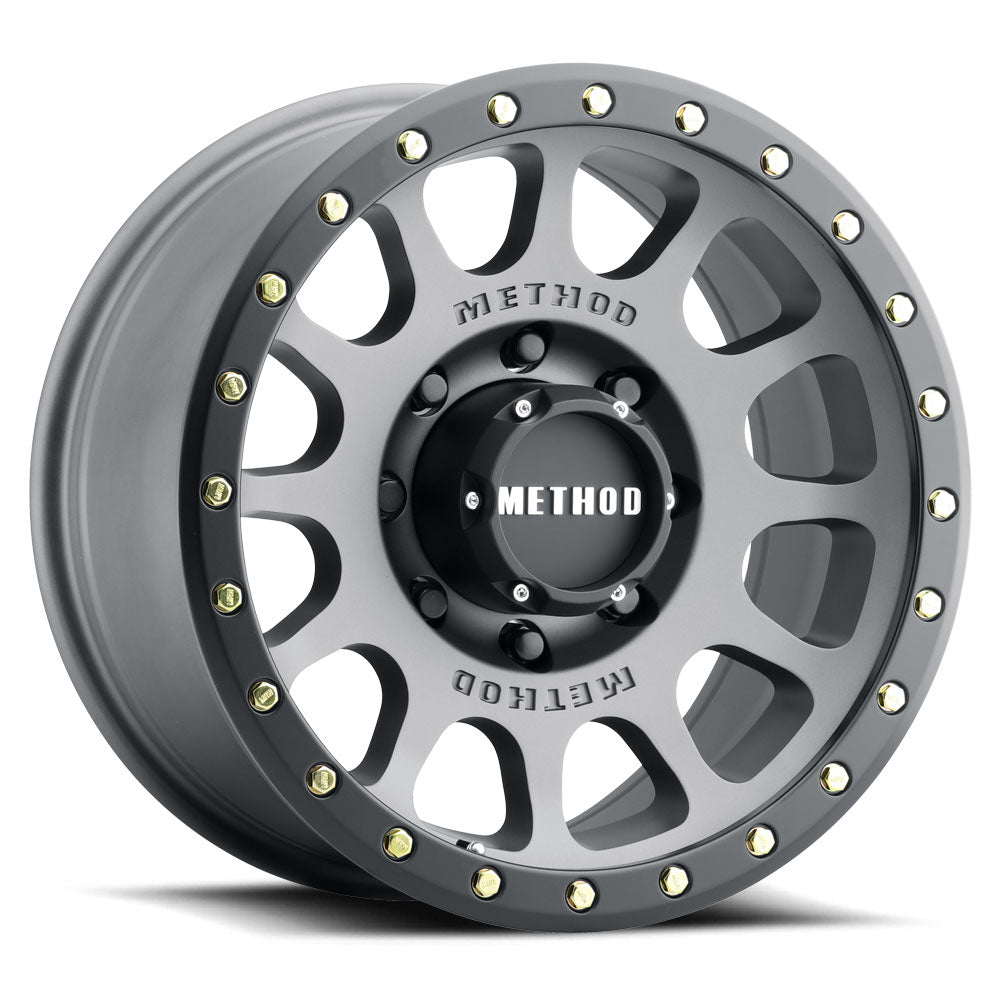 Method 305 18x9 5x150 25mm NV Titanium - Matte Black Lip MR30589058825