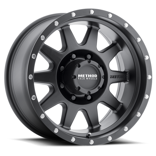 Method 301 16x8 8x165.1 (8x6.5) 0mm The Standard Matte Black MR30168080500