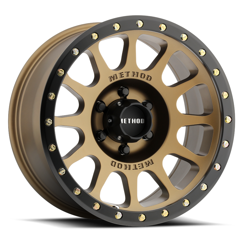Method 305 20x9 6x135 18mm NV Method Bronze - Matte Black Lip MR30529016918