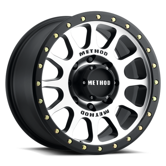 Method 305 17x8.5 8x170 0mm NV Machined - Matte Black Lip MR30578587300