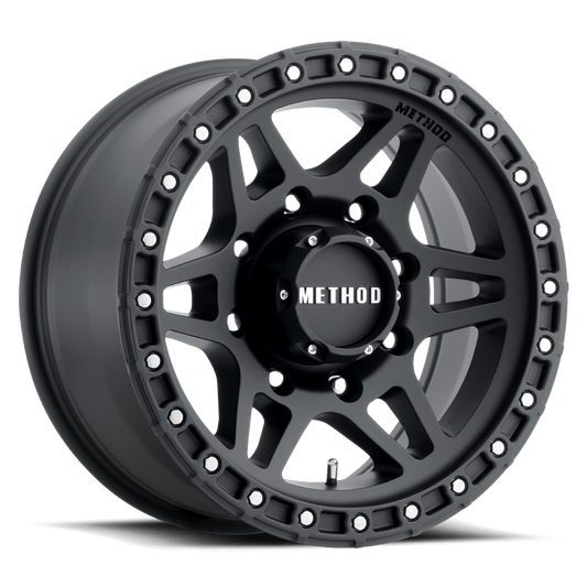 Method 312 18x9 8x165.1 (8x6.5) 18mm Matte Black MR31289080518
