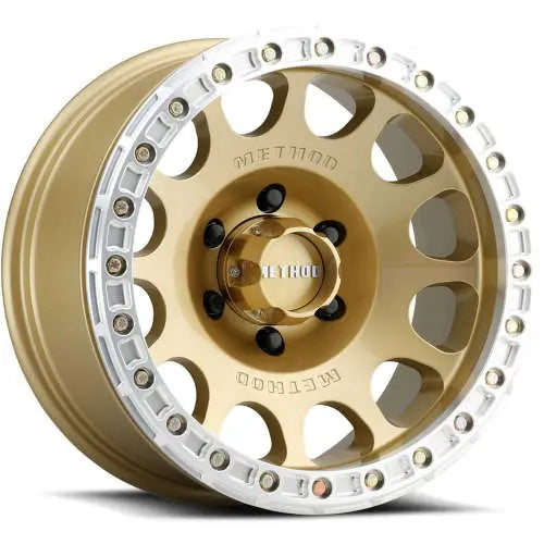 Method 105-V3 17x9 Beadlock Gold MR10579060138B