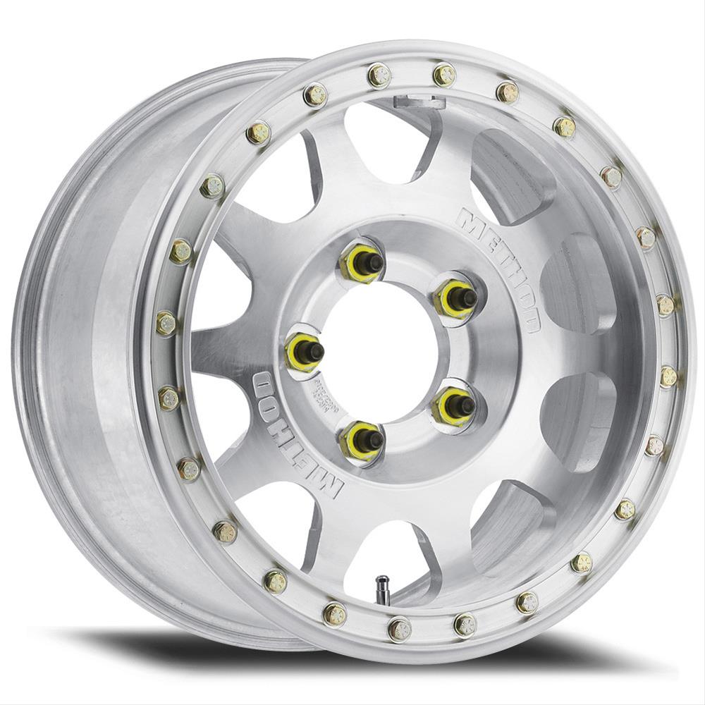 Method 201 17x9 5x139.7 (5x5.5) 25mm Forged Beadlock Machined - Raw MR20179055325BVR
